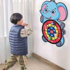 3 in 1 Thunder Strike Soft Dart Board With Gun - Random Design