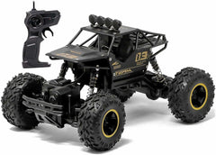 Rock Crawler Rock car Remote Control car,Smoke car 1:16 Scale,Metal car - Monster Truck Rock Crawler Climbing, Easy to Run car, Smoke car Spray car