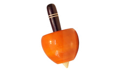 Wooden spinner Apple Top non toxic
