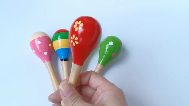 colourful Egg Shaker Rattle small - mini - pack of 1