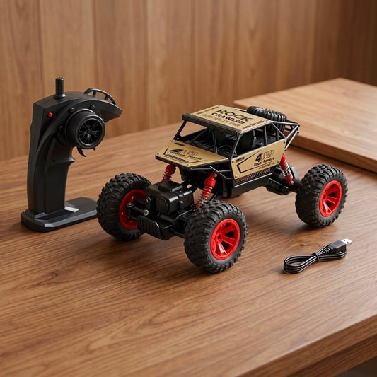 4*4 RC Rock Crawler 1:18 Scale 4WD Rally Car 2.4 GHz - Multicolor