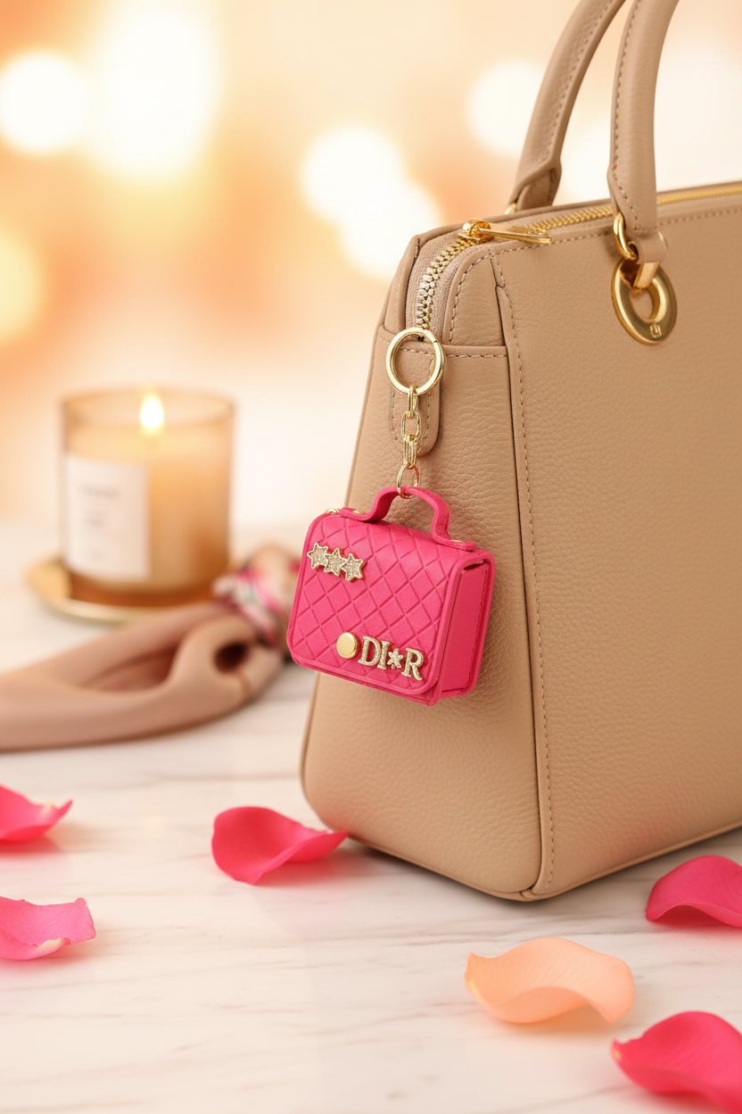 Cute Mini Handbag Keychain Hanging Charm