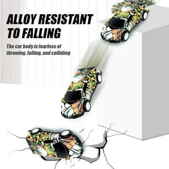 4 pieces Metal Racing Car Die cast Set - Pull Back Friction
