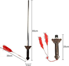 Folding Sword Ninja Samurai Talwar Mouth Magic Trick Toll Cum Toy