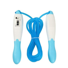 Tough and Durable Adjustable Length Cordless Jump Skipping Rope with Digital LCD Counter