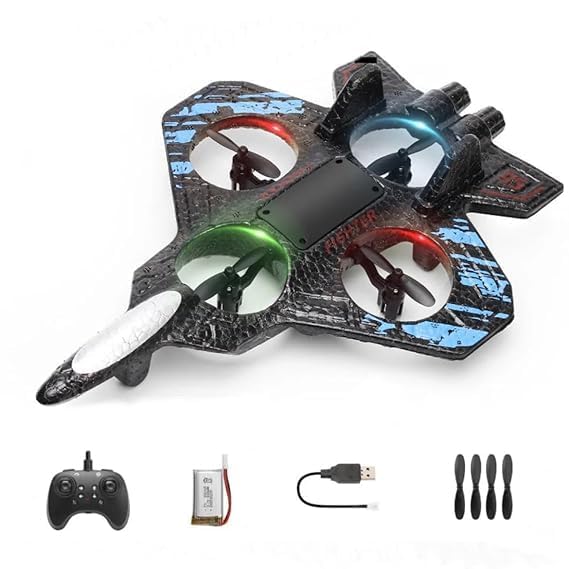 Premium L25 -RC Fighter Jet  360° Stunt Flip, 2.4GHz Easy-to-Fly Remote Control Plane for Kids & Adults