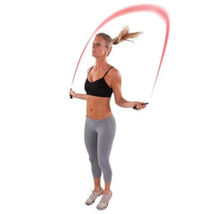 Tough and Durable Adjustable Length Cordless Jump Skipping Rope with Digital LCD Counter