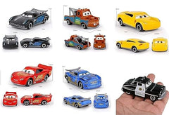 6pc Metal Die Cast Mini Cars McQueen Derby Racers Series -Multicolour