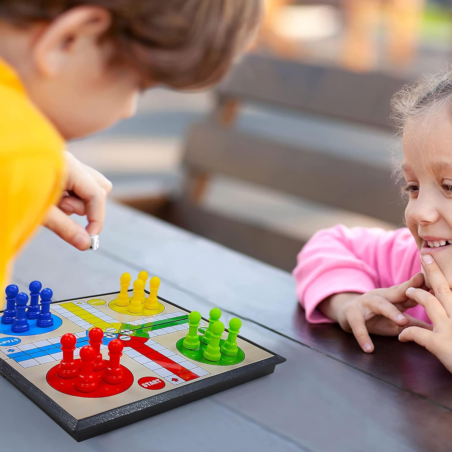 LUDO Brain Games Small - plastic Magnetic