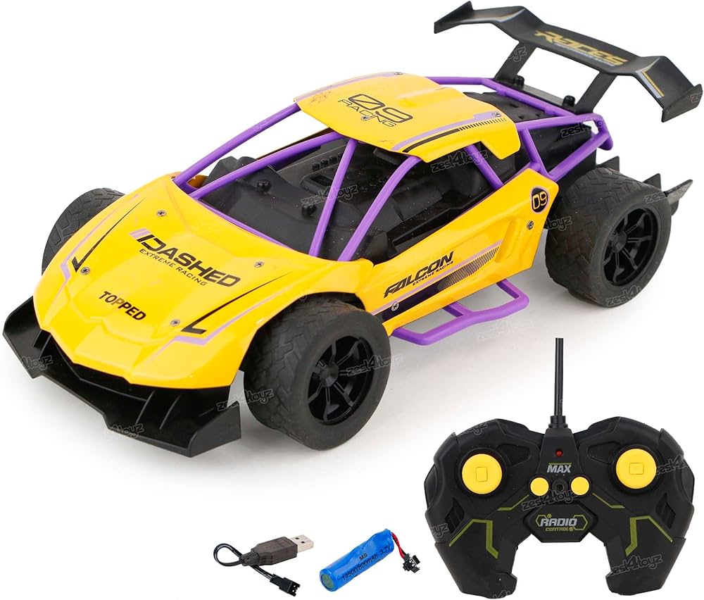 Alloy Metal Racing Model Super Sports Remote Control Car with Rubber Tyres