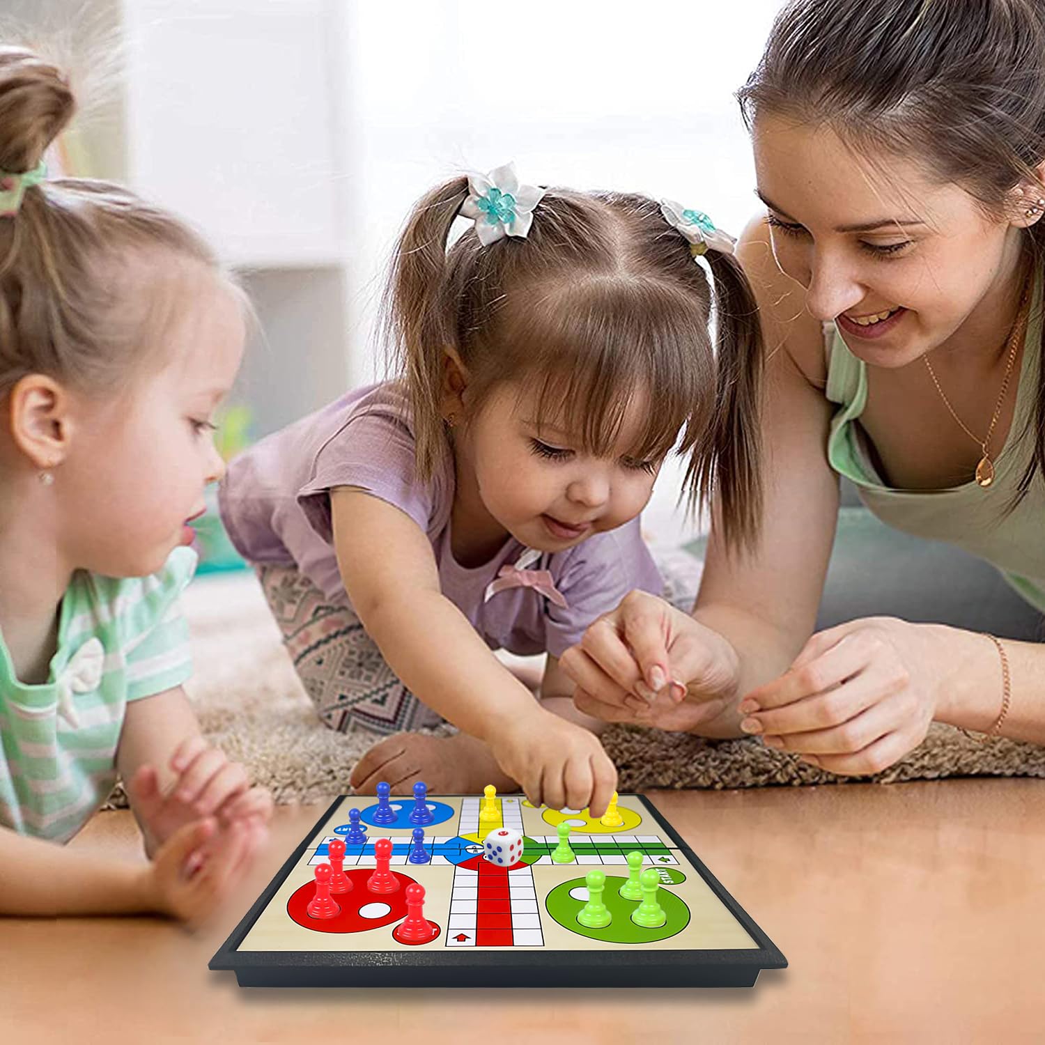 LUDO Brain Games Small - plastic Magnetic