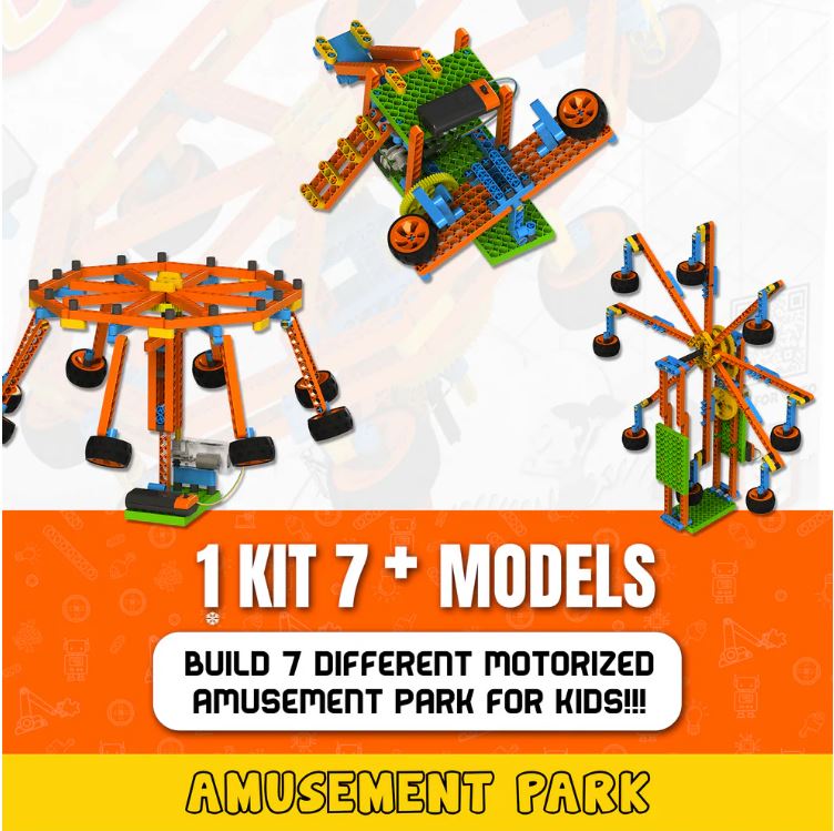 7 in 1 BLIX AMUSEMENT PARK- ROBOTICS FOR KIDS