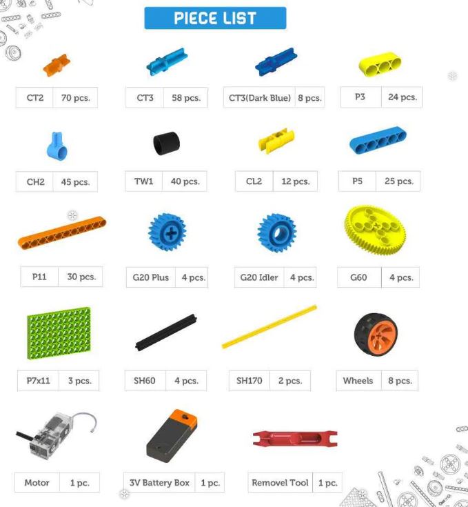 7 in 1 BLIX AMUSEMENT PARK- ROBOTICS FOR KIDS