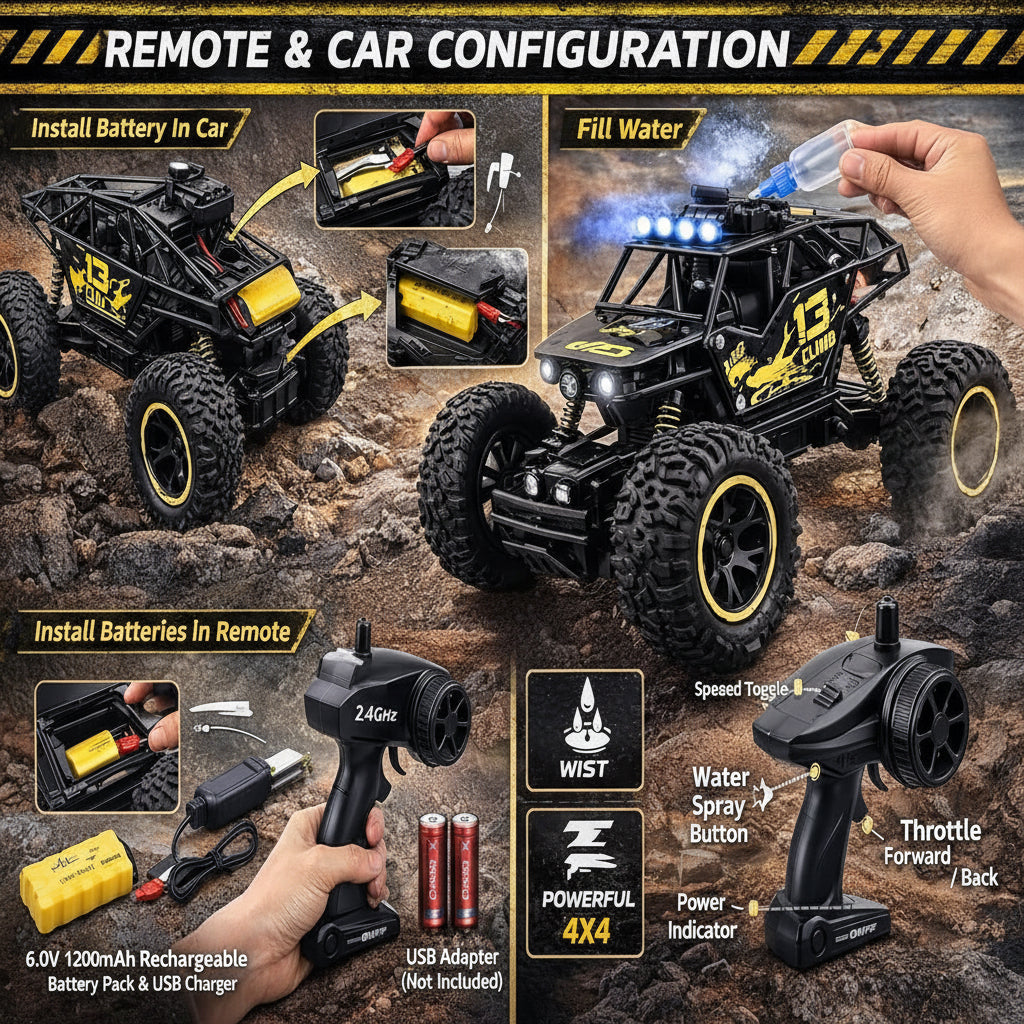ROCK CRAWLER 4x4 off road car