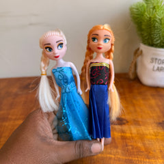 Frozen-Inspired Elsa & Anna 6 Inch Fashion Doll Set - 1 Pair