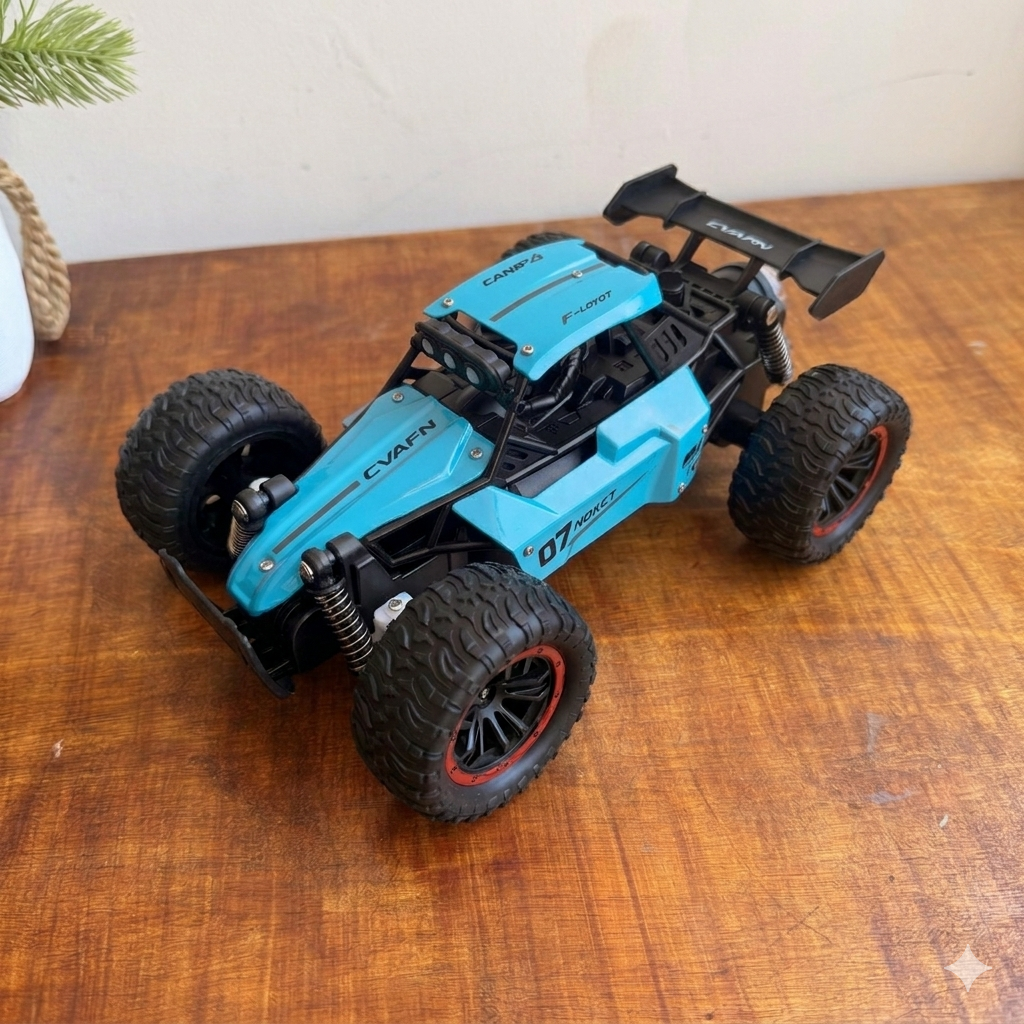 Moka 1:16 Buggy Off Road Remote control metal body car with Rechargable Battery with smoke