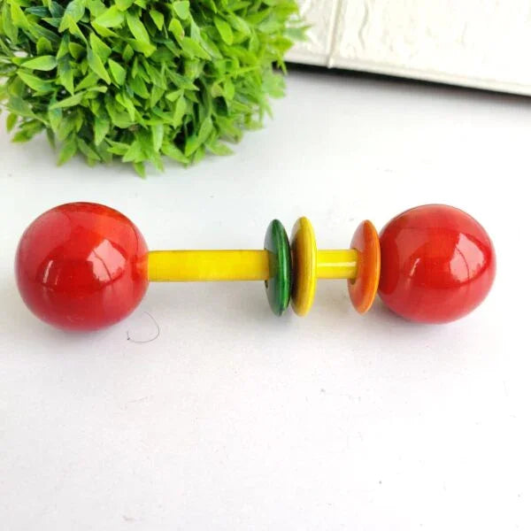 Wooden Baby Teether Rattle - pack of 1