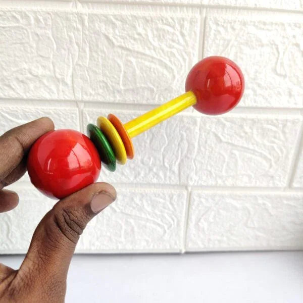 Wooden Baby Teether Rattle - pack of 1