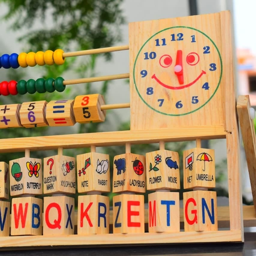 Abacus Clock Frame