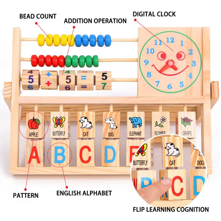 Abacus Clock Frame