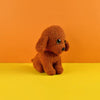 Adorable Brown Dog Soft Toy - 1 Piece