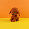 Adorable Brown Dog Soft Toy - 1 Piece