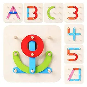 Alphabets Forming Board Puzzle