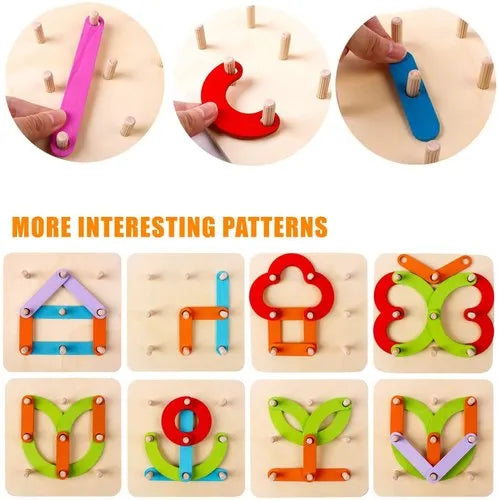 Alphabets Forming Board Puzzle