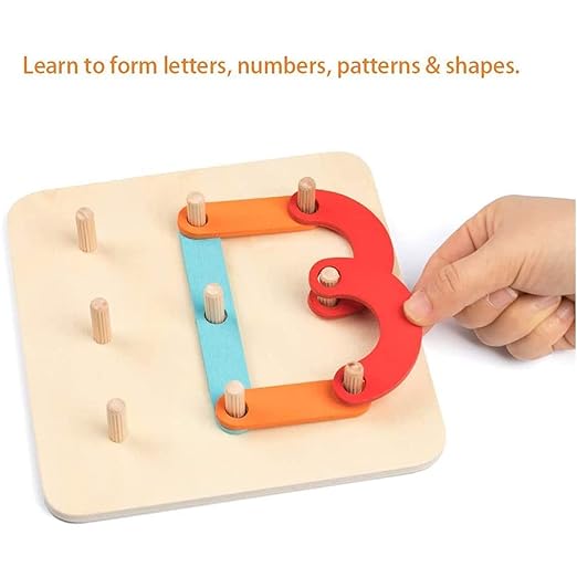Alphabets Forming Board Puzzle