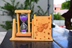 Ancient Single Clock Pen stand - Pack of 1