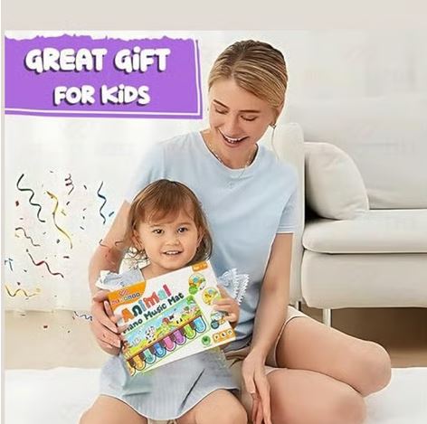 Animal Piano Music Play Mat (Multicolour)