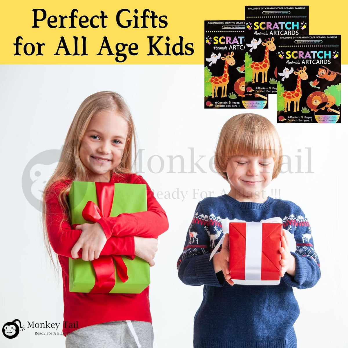DIY Magic Dual Scratch Paper Art Colouring Book- 1 Book