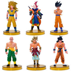 Anime Goku Vegeta Frieza Broly Action Figures statues - Any 1 Random Piece
