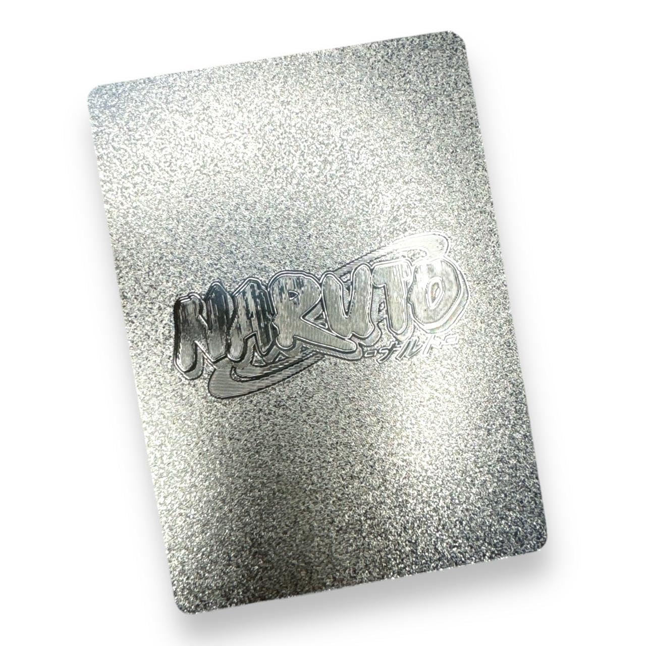 Anime Unique Card Desk Pack, Official Anime CCG Collectable Playing Foil Cards, Anime Merchandise Gift, Pack of 55 (Silver)