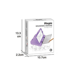 Art Tracing Toy with Coloring Pages, Pencil, and Templates – Educational Creative Drawing Set