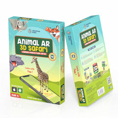 Augmented Reality Based Kids 42 Animal Flash Cards - For Both Apple & Android Users