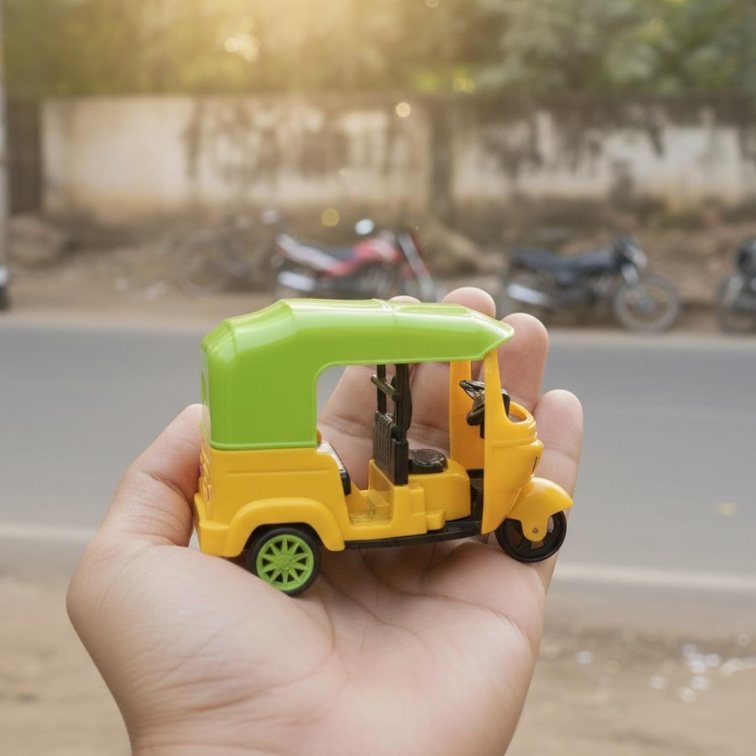 Small Rucksha Small Auto Rickshaw for Kids Mini Auto Rickshaw Model - Any 1 – Toystorey