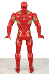 Avengers Action Figure Infinity War Iron Man Hero Series Toy for kids, Large (6.5 inch) with LED Light on Chest  (Green, Black)