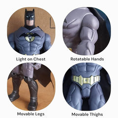 Avengers Hollywood Batman Toys - Superman Action Figure Toys with Launcher