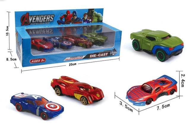 Avengers Model Diecast Car - Any 3 in a Pack
