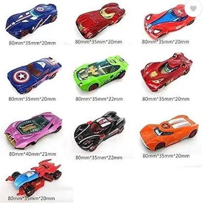 Avengers Super Hero Metal Die Cast Cars -Any 1 Random