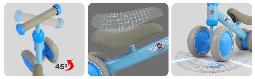 Baby Balance Bike Cycle - For 1 to 3 year