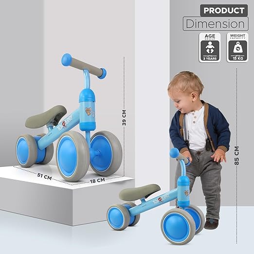 Baby Balance Bike Cycle - For 1 to 3 year