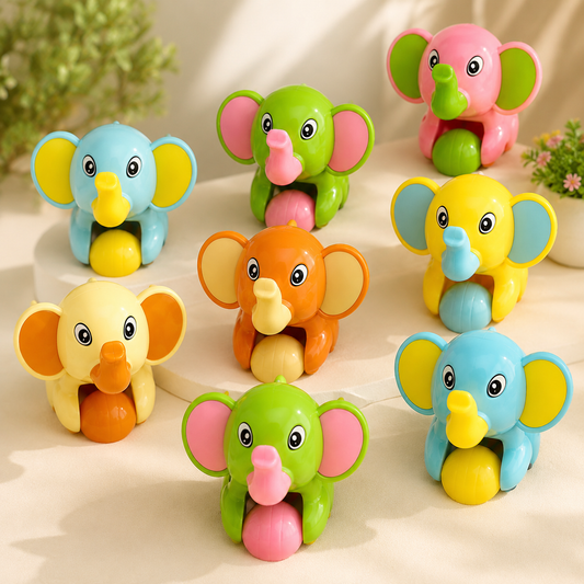 Baby Elephant Windup Key Operated Toy - Any 1