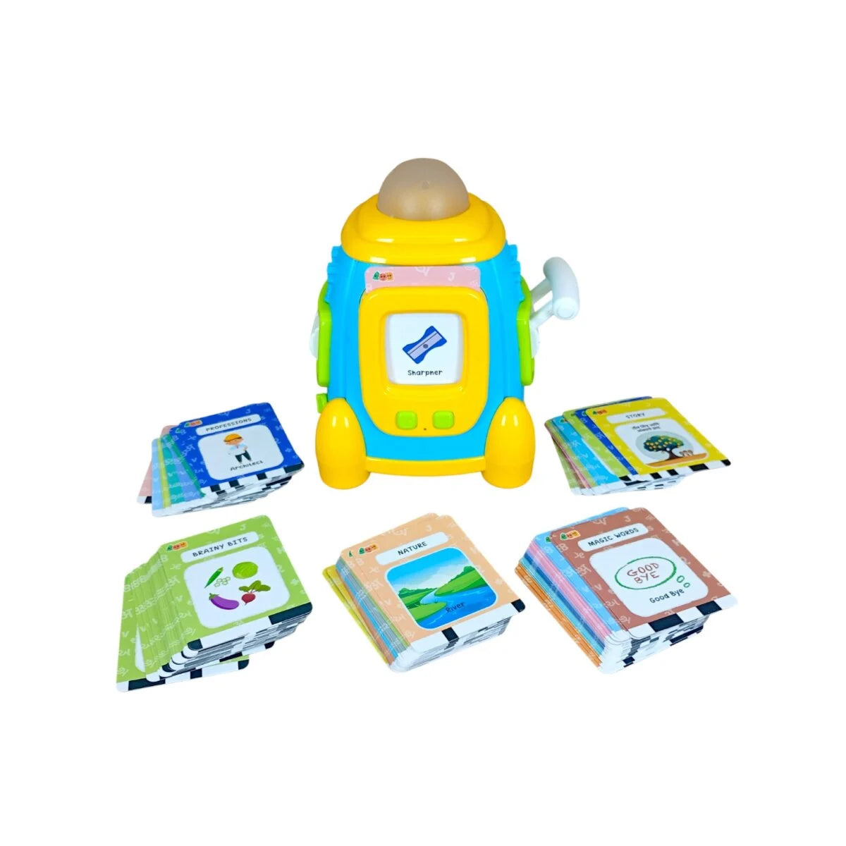 Baby Lingo Pro, Montessori Games, Multilingual Toy, Screen-Free Quiz Games, Vocabulary Building Flash Card, Interactive Educational Toy for 1 to 5 Year Old Kids. English - Tamil
