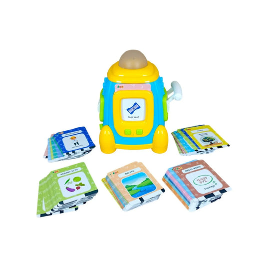 Baby Lingo Pro, Montessori Games, Multilingual Toy, Screen-Free Quiz Games, Vocabulary Building Flash Card, Interactive Educational Toy for 1 to 5 Year Old Kids. English - Tamil