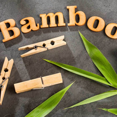 Bamboo Clothes Peg | Eco Friendly Plastic Free Clot - Pack of 20