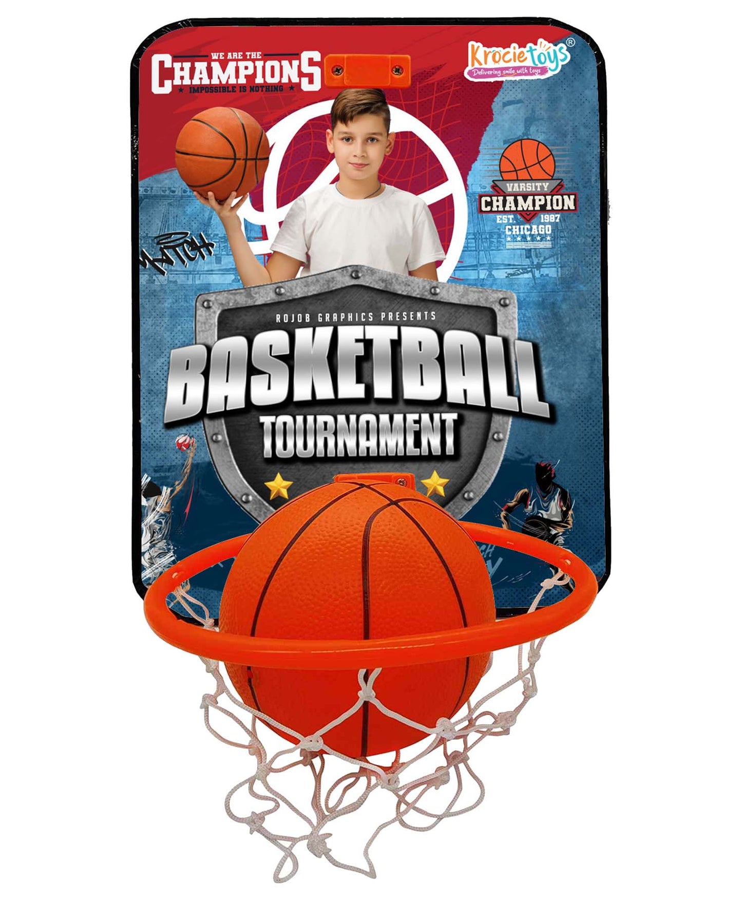 Basket Ball Indoor/Outdoor Game with Ball - Any 1