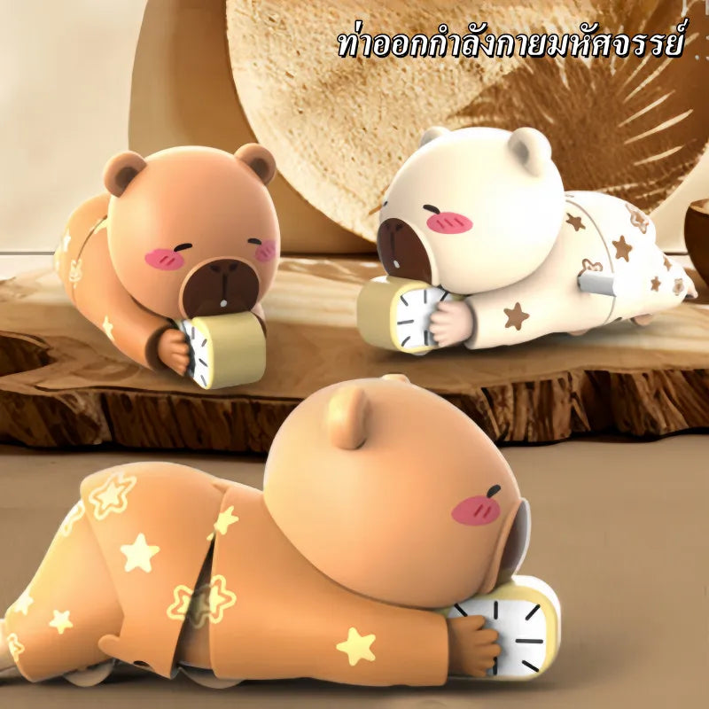 Bear Movable Action Figure- PVC Wind-Up Moving Toy 12 cm - Any 1