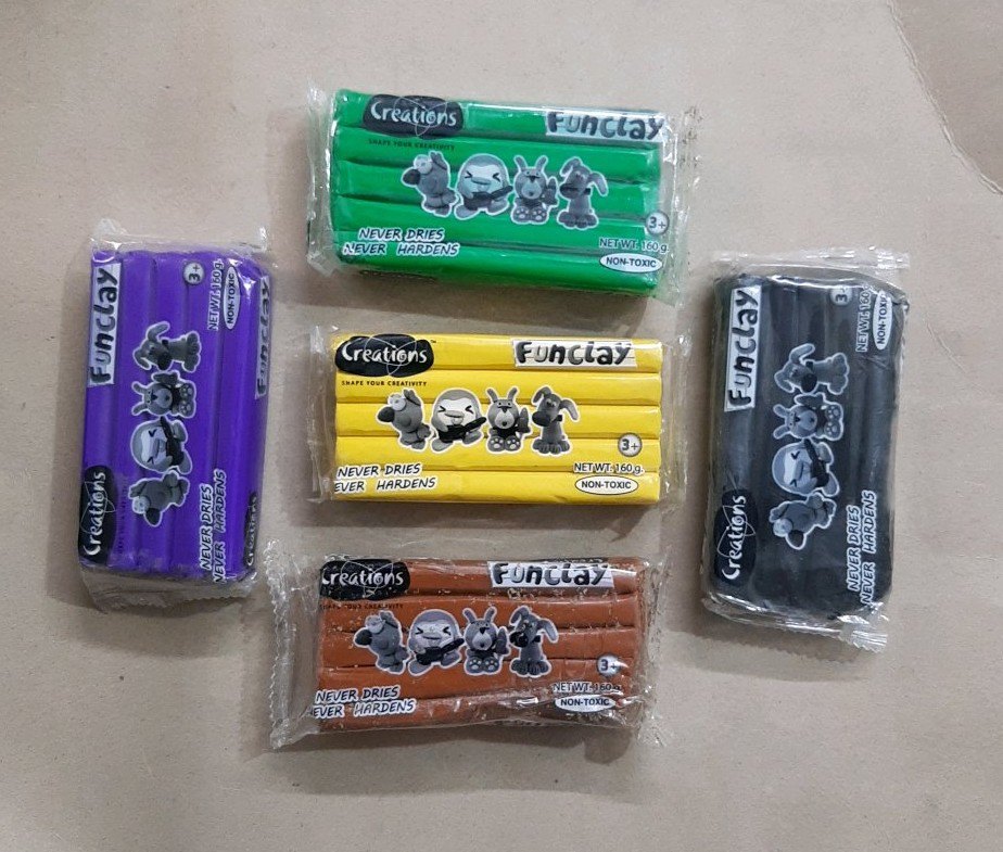 Big Bar Modeling Clay High Quality- 160 Gram Any 1 Color